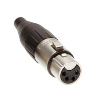 Amphenol AC4F 4-pin Female XLR Line Connector