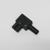 IEC C15A High Temperature Angled Connector suitable for Strand Fixtures