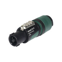 Neutrik  NL4FXX-W-S 4-Pole SpeakON Locking Line Connector