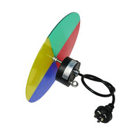Bravo Pro Colour Wheel for Par 36 Pinspot with 240v Rotator & 3-pin Plug Top