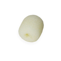BravoPro Beige Foam Windsock for 5mm Lavalier or Headworn Microphone