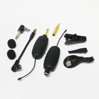 Sound Solution W8B10C UHF Wireless System with Mini Gooseneck Mic & Instrument Adaptor