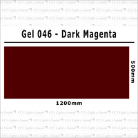 Clear Color 046 Filter Sheet - Dark Magenta