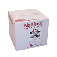 Nashua 357 Black Gaffer Tape - Box of 24 Rolls