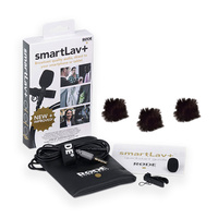 Rode SmartLav+ Lavalier Microphone with 3x MiniFurLAV