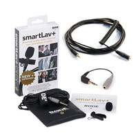 Rode SmartLav+ Lavalier Microphone for Smart Phones with VC1 and SC3