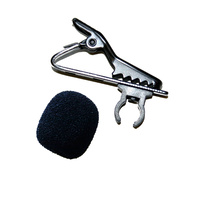 Boya Lavalier Microphone Tie Clip & Windsock