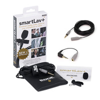 Rode SmartLav+ with SC1 and SC3 - Bundle for Video Camera