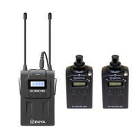 Boya WM8 PRO UHF Wireless Microphone System with 2 x WXLR8 Plug-On Transmitters