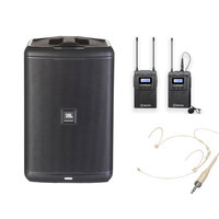 JBL EON ONE Compact Battery Powered PA System with Wireless Headworn Microphone