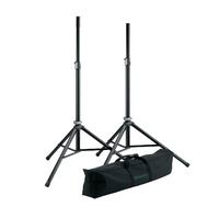 Konig & Meyer 21449 Aluminium Speaker Stands x2 and Carry Bag