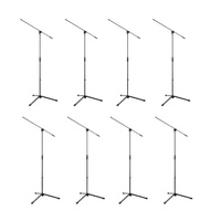 Konig & Meyer 25400 Tall Microphone Stand with Boom x8