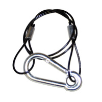 BravoPro LH012 Safety Cable 2.0mm - Black