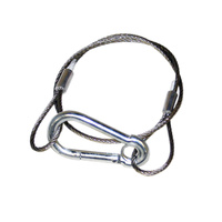 BravoPro LH013 Safety Cable 2.5mm - Silver