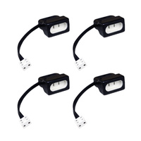 Par Safe EMEP Socket with Cable and Terminal Block for Par56/64 Cans x4
