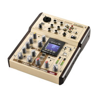 Phonic AM5GE Mixer 1-Mic/Line 2-Stereo Input Compact Mixer with Bluetooth, USB Interface and TF Recorder