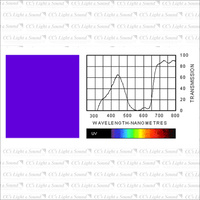 Clear Color 180 Dark Lavender Filter - 7.6M Roll