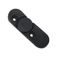 RATstands 73SX24 Right-Hand End Cap for Trio Light - Black