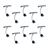 Set-of-10 RATstands Starlight 10x LED's Music Light with Li-on Rechargeable Battery & USB-C Charger
