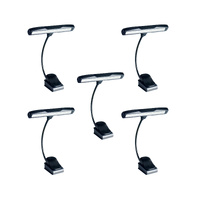 Set-of-5 RATstands Starlight 10x LED's Music Light with Li-on Rechargeable Battery & USB-C Charger