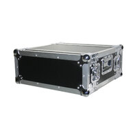 BravoPro 4UAD 4RU Amplifier Rack Case with Lids