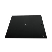 BravoPro B1818-316-BK Pipe & Drape Base Plate - 450mm x 450mm x 5mm 8kg