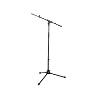 SoundKing DD008B Tall Tripod Microphone Stand with Telescopic Boom Arm