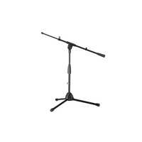 SoundKing SD135 Short Steel Tripod Microphone Stand with Telescopic Boom Arm