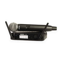 Shure GLXD24SM58 Wireless Microphone System SM58 Handheld Microphone