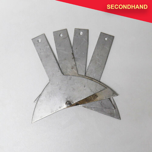 Set of 4 Shutter Blades 90mm x 94mm  S  (secondhand)