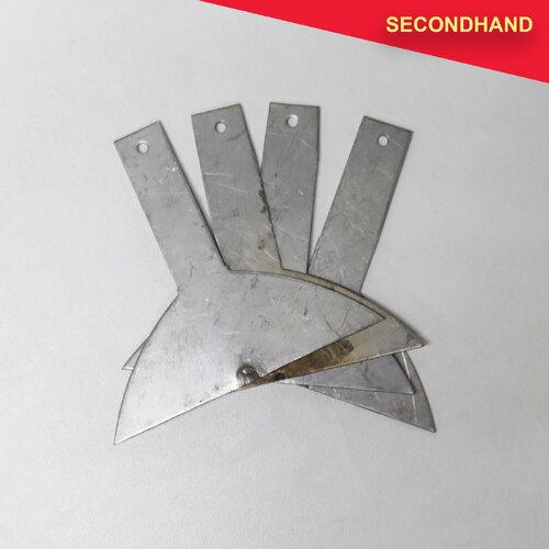 Set of 4 Shutter Blades 90mm x 94mm  S  (secondhand)