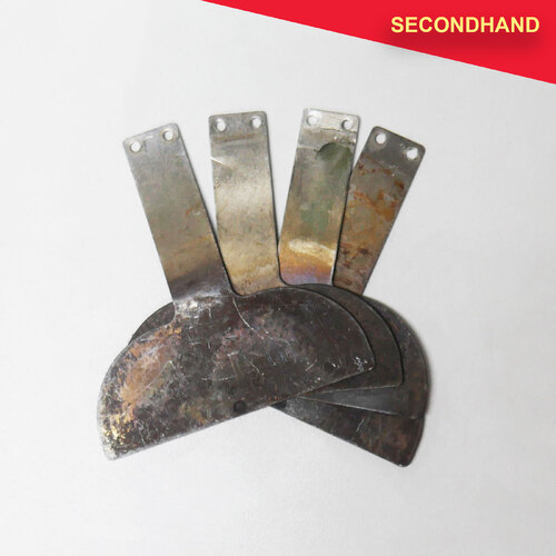 Set of 4 Shutter Blades 102mm x 95mm  V  (secondhand)