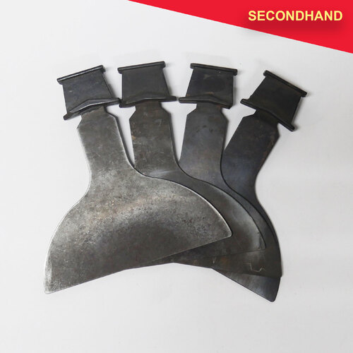 Set of 4 Shutter Blades 100mm x 96mm  Y  (secondhand)