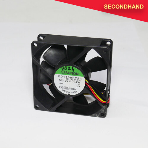 SUNON KD1208PTB1 12V DC Fan 80 x 80 x 25mm (secondhand)