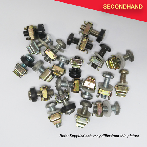 Lot-of-20 Assorted Rack Nut Sets  (secondhand)