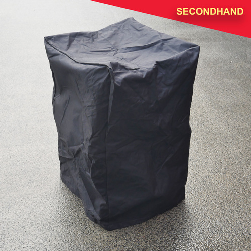 Black Plastic Cover - Approximately 450 x 450 x 760mm  (secondhand)