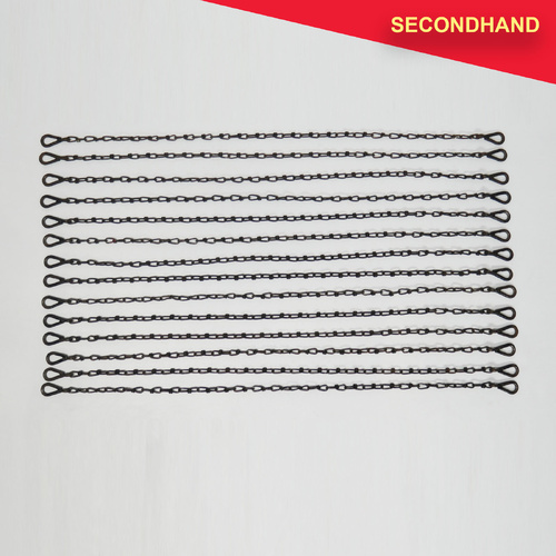 Lot-of-14  Safety Chains - Approximately 700mm  (secondhand)