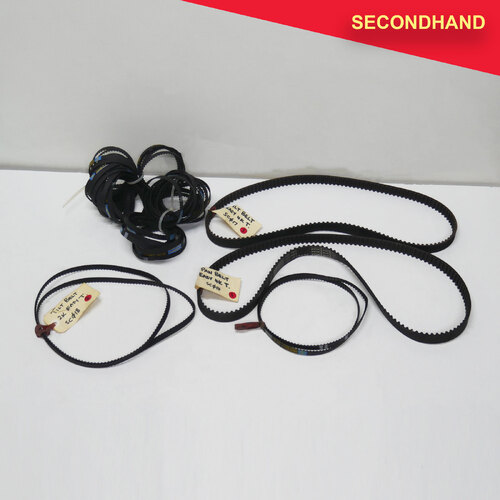 Lot of Assorted Drive Belts for Various Moving Head Fixtures (secondhand)