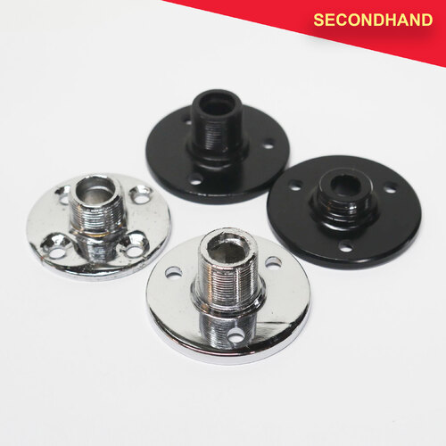 Set of 4 Mounting Base for Gooseneck with 5/8" Thread (secondhand)