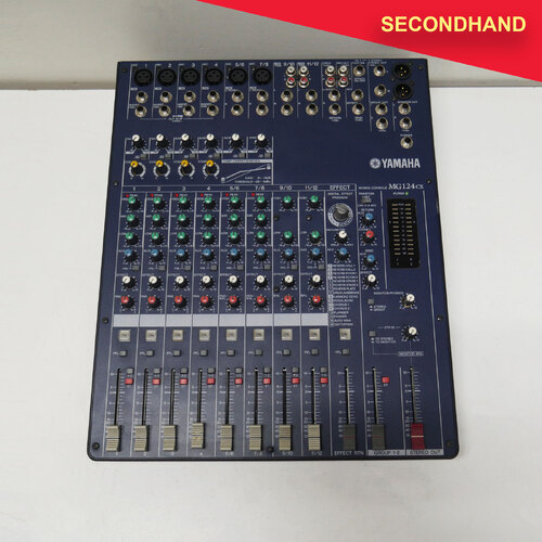 Yamaha MG124CX 12-channel Mixing Console with FX Processor & PSU  (secondhand)