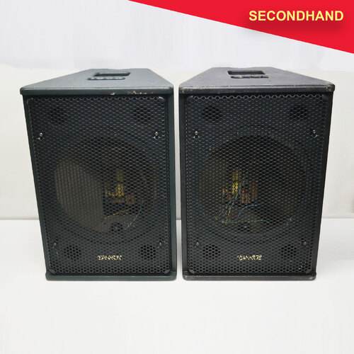 Pair of Empty Tannoy S300F 12" Speaker Boxes with Crossovers (secondhand)