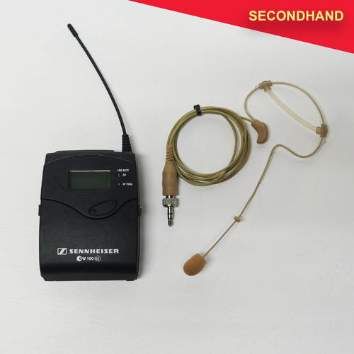 Sennheiser SK100 1G8  Bodypack Transmitter with Ear Mic - 1785 - 1800MHz  (secondhand)