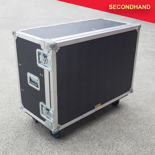 Roadcase on Wheels with Lift-off Lid and 6 Compartments, suit Optoma Projectors (secondhand)