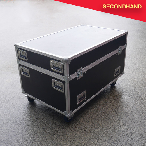 Roadcase on Wheels with Lift-off Lid and 8 Compartments (secondhand)