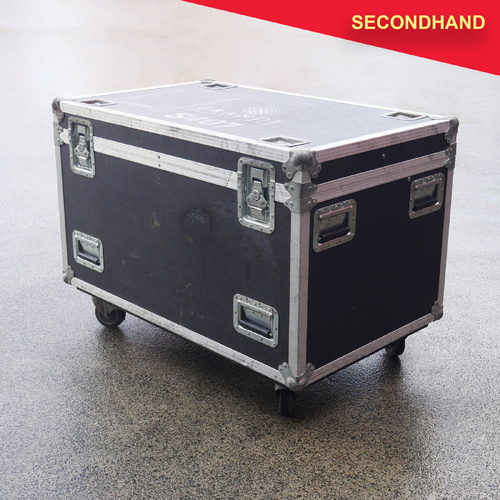 Roadcase on Wheels with Hinged Lid and 6 Compartments (secondhand)