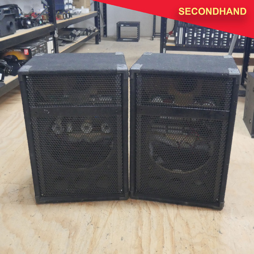 Pair-of Empty Jands System 700 Speaker Boxes with Passive Crossover suit 15" Woofer & Horn (secondhand)