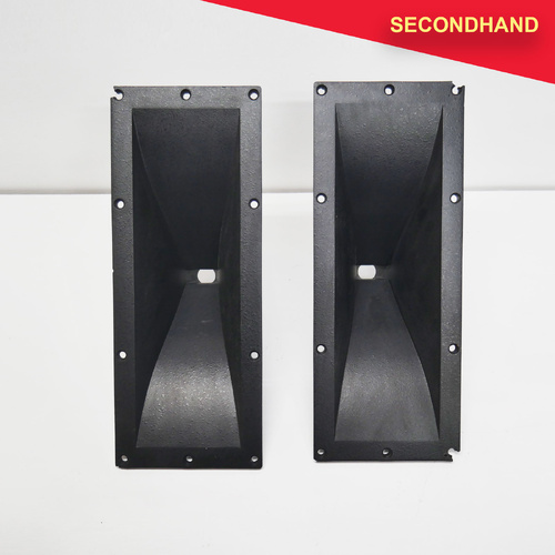 Pair-of JBL 2370 Bi Radial 1" Horn Flares (secondhand)