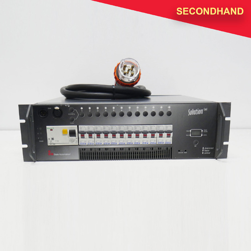 State Automation Solution Cool 12ch x 10 Amp DMX512 Dimmer - 40 Amp Plug Top (secondhand)