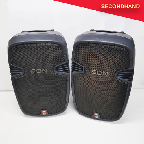 Pair of JBL EON515 15" Woofer & Horn 450w Powered Speakers (secondhand)