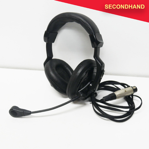 Gamma LH075 Intercom Headset 4-pin Female XLR  (secondhand)